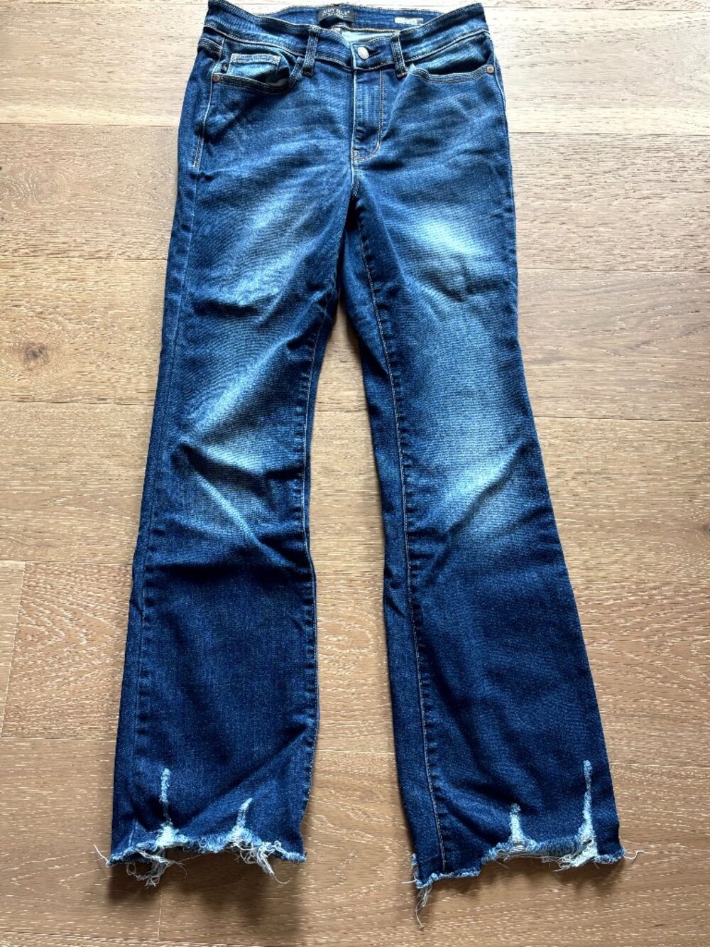 Judy Blue Boot Cut Raw Hem Jeans